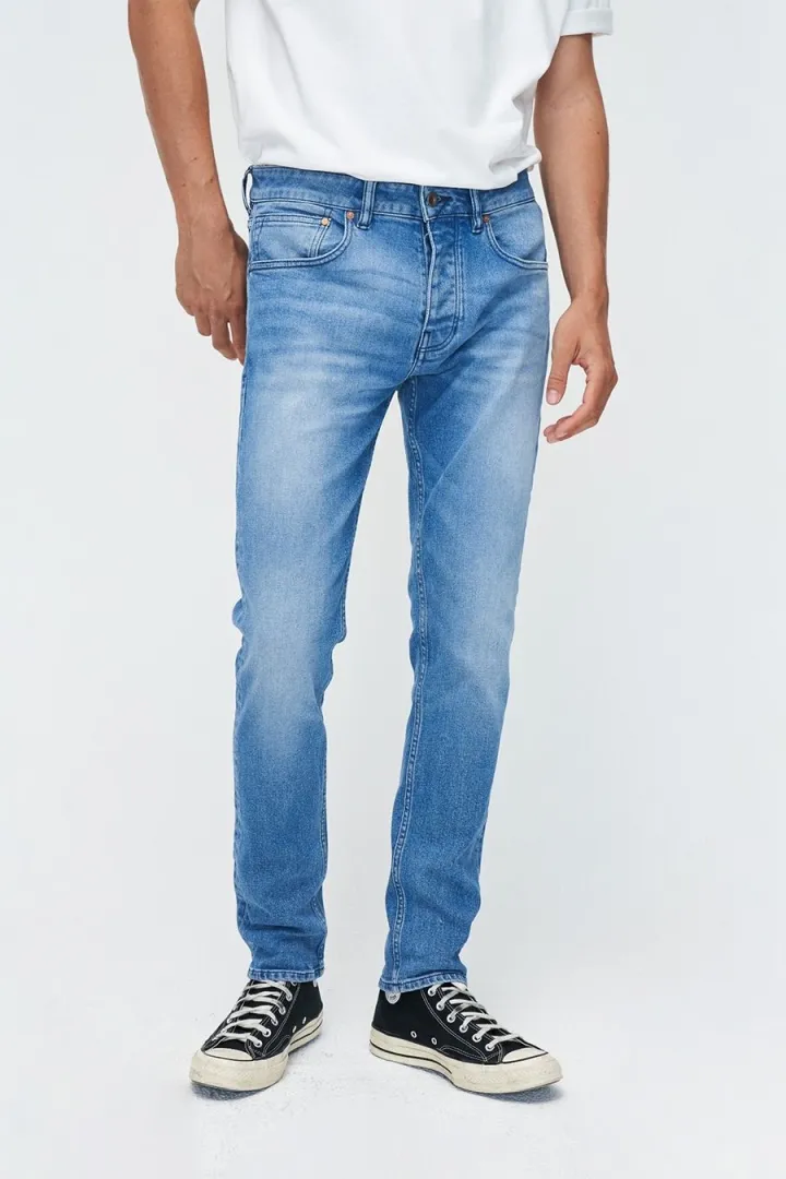 Kuyichi Kuyichi Herren vegan Jeans Slim Jamie Clouds Blau, Blau, – Produktbild 2 von 2