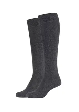 s.Oliver 2er-Pack unifarbene Kniestrümpfe – Produktbild 1 von 1