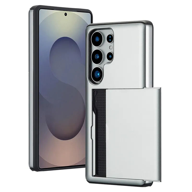 imoshion imoshion Backcover mit Kartenfach für das Samsung Galaxy S25 Ultra, Grau, – Produktbild 1 von 1