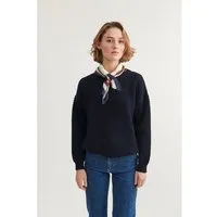 Basic Apparel Basic Apparel Lis Pullover aus Bio-Baumwolle, Blau (sky-captain), – Produktbild 1 von 1