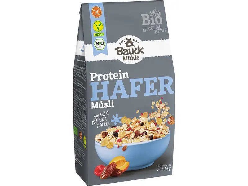 Bauckhof Bauckhof Hafer-Müsli Protein, glutenfrei – Produktbild 1 von 2