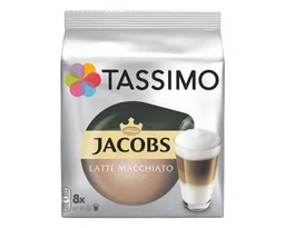 Tassimo Tassimo Kaffee Jacobs Latte Macchiato Classico, 8 Portionen – Produktbild 1 von 1