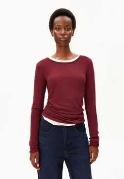 ARMEDANGELS ARMEDANGELS EINIAARA SOFT Damen Longsleeve aus Bio-Baumwolle – Produktbild 1 von 1