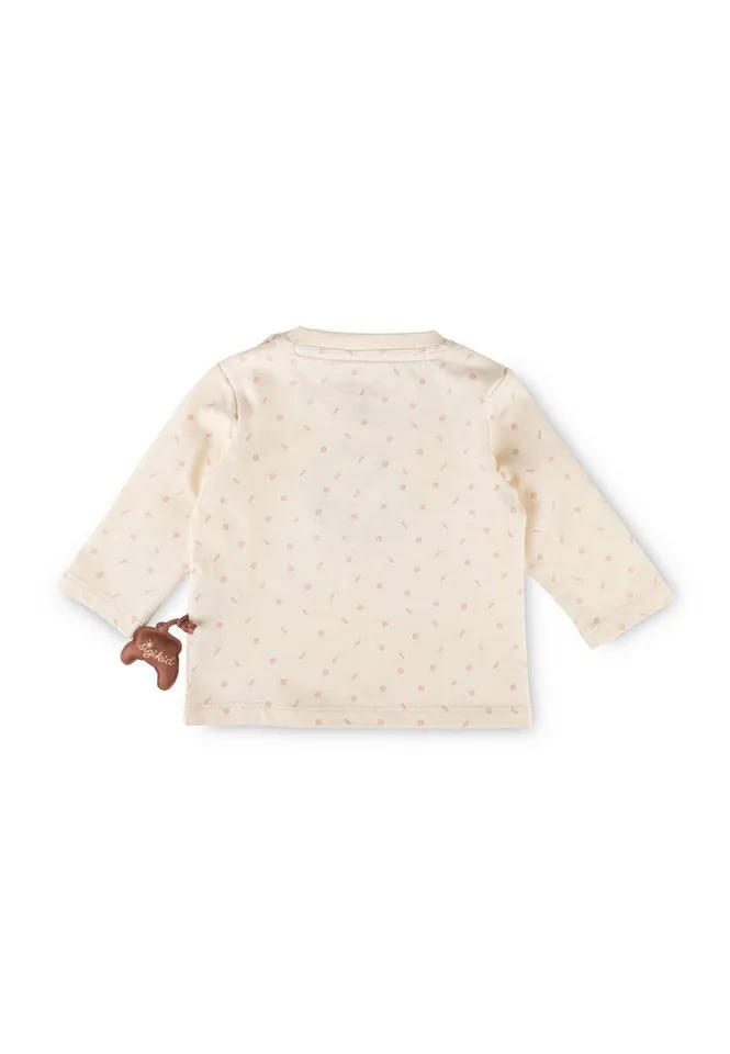 sigikid sigikid Langarmshirt Petit Croissant für Babys Mädchen (1-tlg), Weiß, – Produktbild 2 von 5