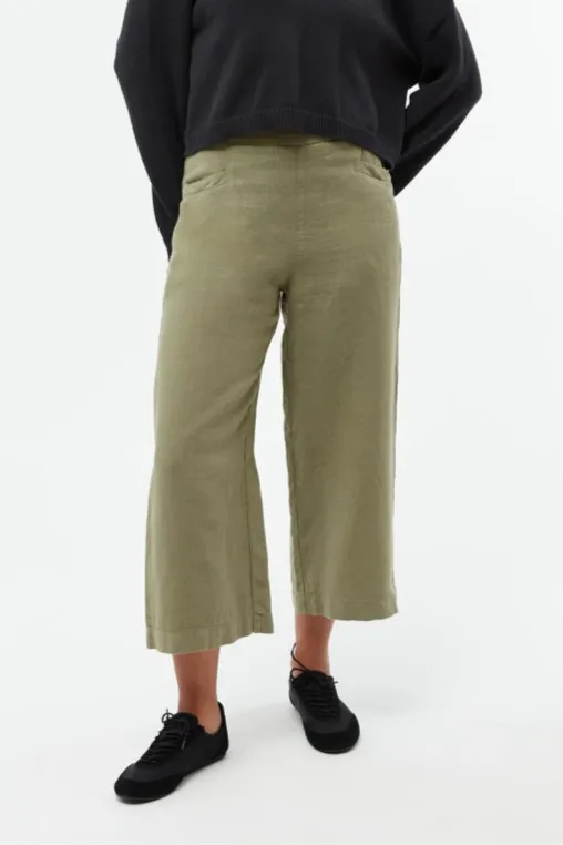 Givn Givn Damen vegan Culotte Fay Faded Olive, Olivgrün, – Produktbild 2 von 2