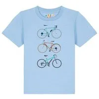 watabout kids watabout.kids T-Shirt Kinder 3 Fahrräder, Blue soul, – Produktbild 1 von 1