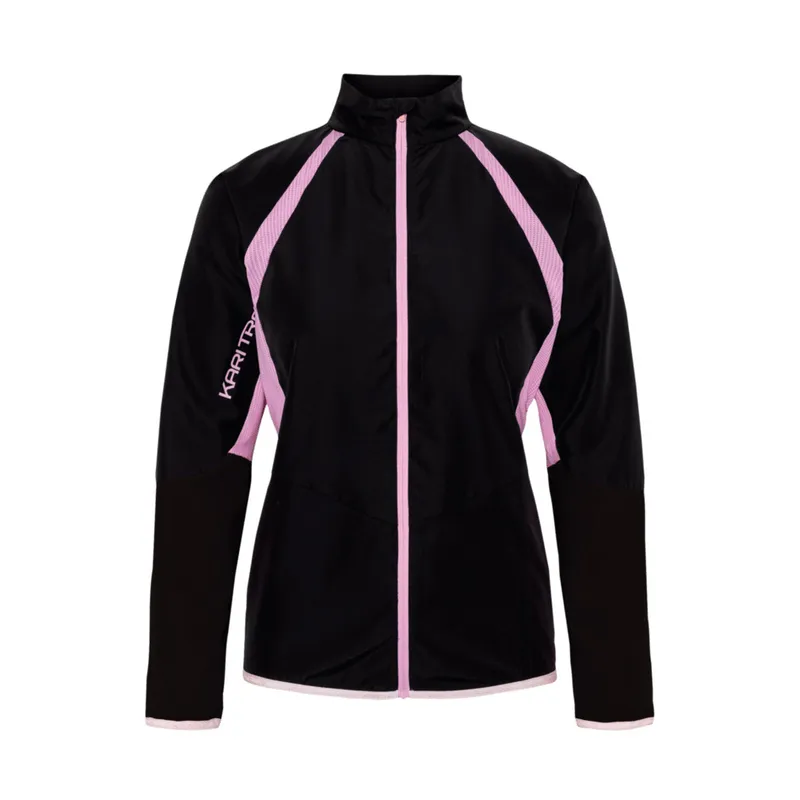 Kari Traa Trainingsjacke mit Reißverschluss Damen Kari Traa Molly, Schwarz, – Produktbild 1 von 2