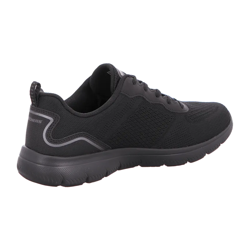 Skechers Skechers Sneaker Low Top für Herren, schwarz, Größe 43 EU, Schwarz, – Produktbild 5 von 7