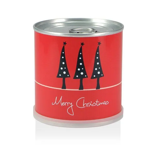 MacFlowers Weihnachtsbaum in der Dose - Merry Christmas Rot von MacFlowers – Produktbild 1 von 3