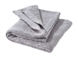 Disana Disana Baby Leinen-Strick-Decke grau ca. 80 x 100cm – Produktbild 1 von 1