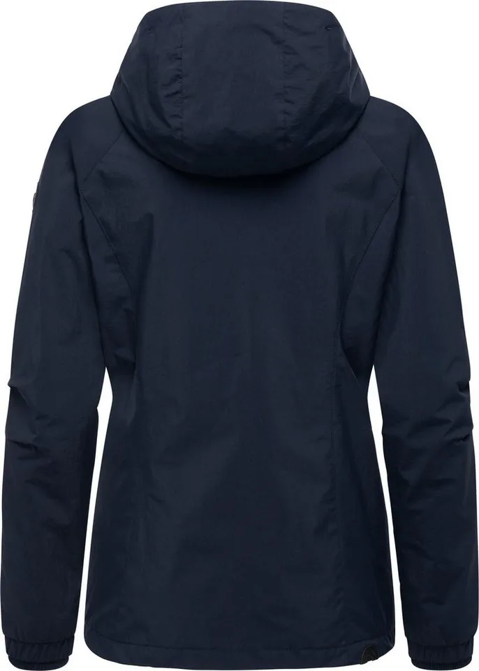 ragwear ragwear Funktionsjacke Dizzea Wasserdichte und atmungsaktive Übergangsjacke, Blau, – Produktbild 4 von 5