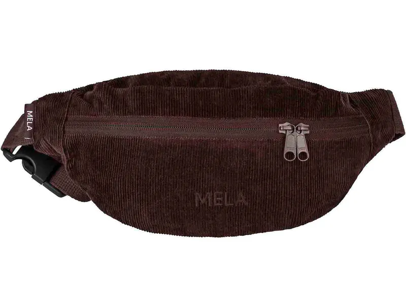 MELA Cord Bauchtasche BHAVIN | von MELA | Fairtrade & GOTS zertifiziert, Walnuss, – Produktbild 1 von 2