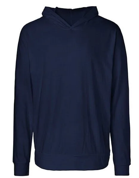 Neutral Neutral® Leichter Herren Unisex College Hoodie Hoody Kapuzenpullover Kapuzenpulli, Navy, – Produktbild 2 von 4