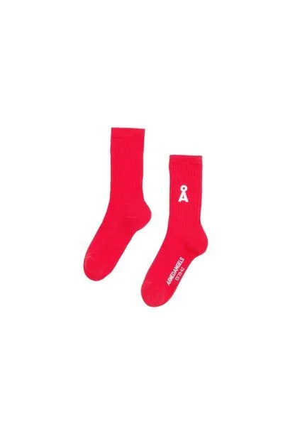 ARMEDANGELS ARMEDANGELS SAAMUS BOLD Unisex Socken aus Bio-Baumwoll-Mix, Mars red, – Produktbild 3 von 3