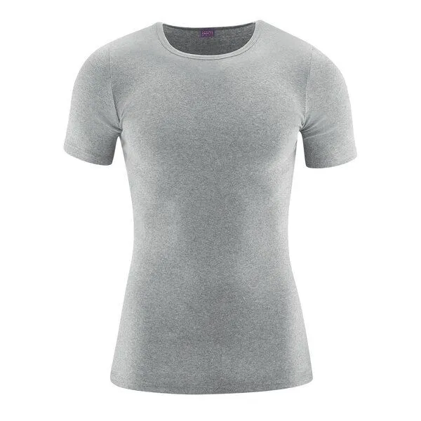 Living Crafts Living Crafts Kurzarm-Shirt - JACOB, Grey melange, – Produktbild 4 von 4