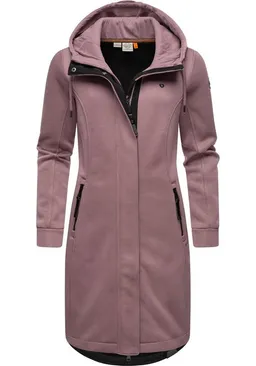 ragwear ragwear Kurzmantel Letti Long Bonded Übergangsmantel aus Rippstrick mit Kapuze – Produktbild 1 von 1
