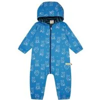loud proud loud + proud Babys & Kinder Wasserabweisender Overall mit Druck, GOTS-zertifiziert, Azur(blau), – Produktbild 1 von 1