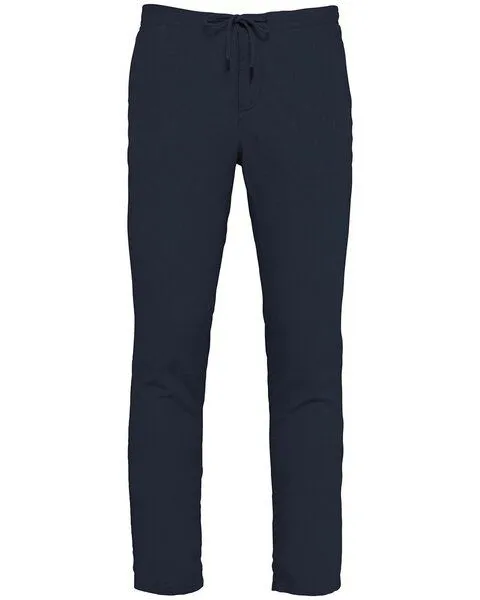YTWOO YTWOO Leichte und Nachhaltige Herren Chinohose aus Leinen und Bio-Baumwolle, Navyblau, – Produktbild 1 von 3