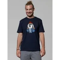 watapparel watapparel T-Shirt Unisex Pinguin, French navy, – Produktbild 1 von 1
