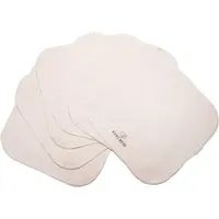 HANS NATUR Baby Waschlappen/ Moltontuch 6er- Pack B-Ware 20x20 cm, natural – Produktbild 1 von 1