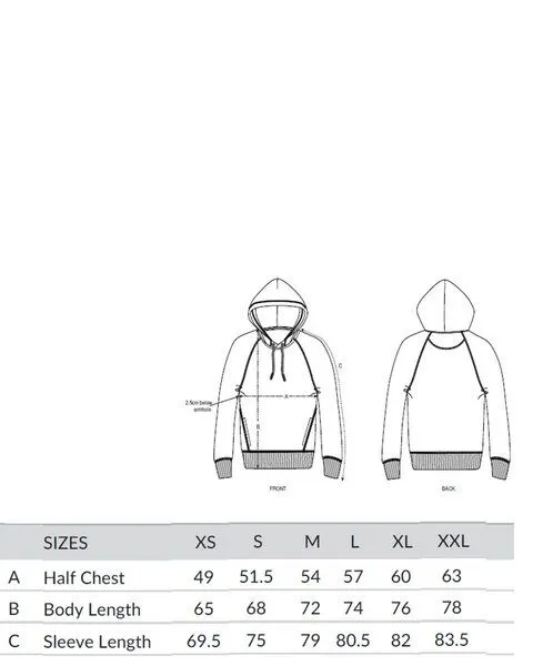 YTWOO YTWOO Hoodie für Damen und Herren, Kapuzenpullover, Basic, Unisex, Blau meliert, – Produktbild 3 von 3