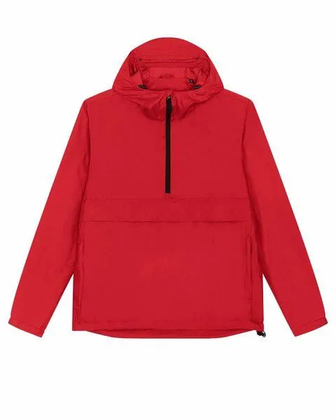 YTWOO YTWOO Unisex Windbreaker aus recyceltem PET, leichte Überziehjacke, Outdoor Jacke, Rot, – Produktbild 1 von 3