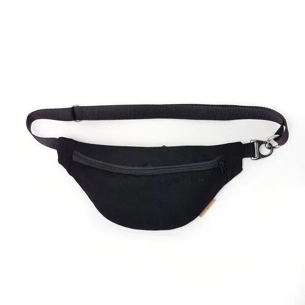 Bridge&Tunnel Bridge&Tunnel Hipbag Denim, All black, – Produktbild 1 von 4