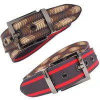 Seegarn Seegarn - Gürtel / Wendegürtel SeeWoge 4cm, Glanz schwarz, – Produktbild 2 von 5