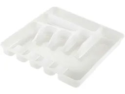 Keeeper Keeeper Besteckkasten geschlossen "Pablo" mit 7 Fächern, 39,5 x 37 x 5 cm, transparent – Produktbild 1 von 1