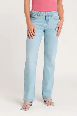 Kings Of Indigo Kings of Indigo Damen vegan Jeans Emiko Sander Super Light Washed Blau – Produktbild 1 von 1