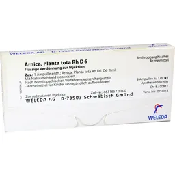 Weleda WELEDA ARNICA PLANTA tota Rh D 6 Ampullen 8X1 ml Ampullen – Produktbild 1 von 1