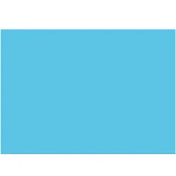 folia folia Tonzeichenpapier 50x70cm 130g/m² Hellblau – Produktbild 1 von 1