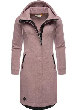 ragwear ragwear Kurzmantel Letti Long Übergangsjacke aus Fleece mit Kapuze – Produktbild 1 von 1