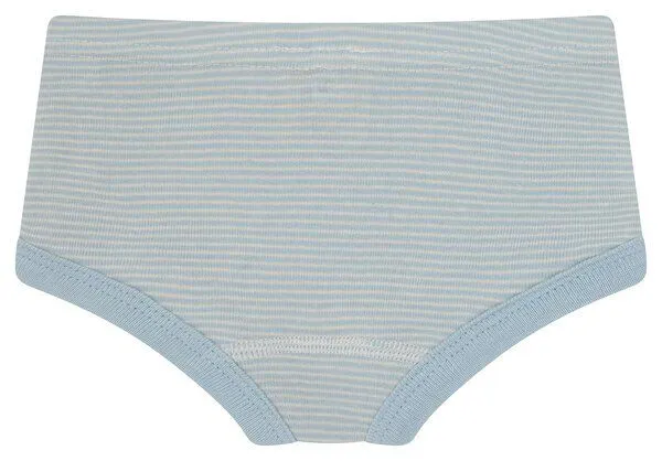 loud + proud loud + proud Babys & Kinder Doppelpack Pantys aus Feinrippp, GOTS-zertifiziert, Eisblau(blau), – Produktbild 4 von 4