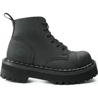 Altercore Altercore Herren vegan Stiefel 656 Nubukleder, Schwarz, – Produktbild 2 von 3
