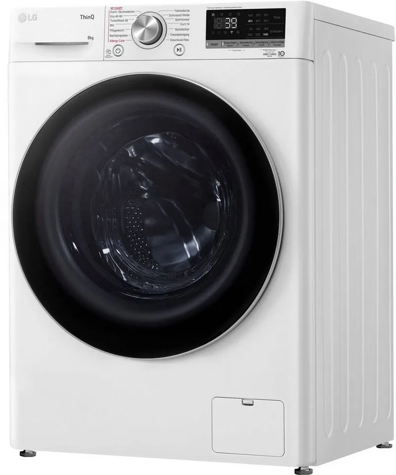 LG LG F4WV708P1E, Weiß, – Produktbild 5 von 6
