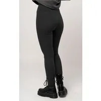 Mrs.Hippie – High Waist Leggings aus Bio-Baumwolle, Schwarz, – Produktbild 1 von 1