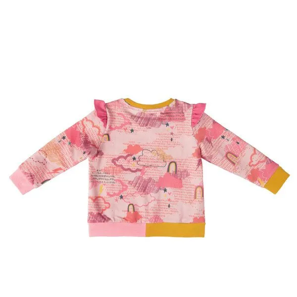 Marraine Kids Marraine Kids Sweatshirt mit Rüschen "Rainbow Star" – Produktbild 2 von 4