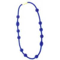 Sakiba Sakiba Kette lang/Dreifacharmband Morse ”Liebe”, Blueberry, – Produktbild 1 von 1