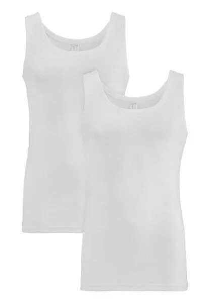 hessnatur hessnatur Athletic Shirt Fitted 2er Pack PURE NATURE aus reiner Bio-Baumwolle, Naturweiss, – Produktbild 5 von 6