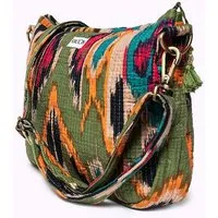 KIKOONI KIKOONI K BAGS - deine Everyday Tasche mit dem Gewissen Etwas, Green ikat, – Produktbild 1 von 1