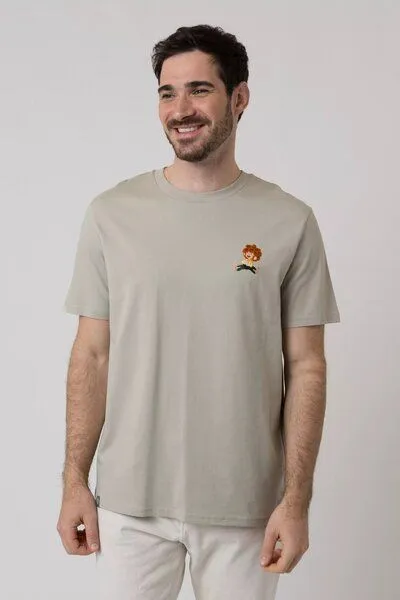 Bavarian Caps Bavarian Caps Herren T-Shirt Pumuckl lacht, Sand, – Produktbild 1 von 2