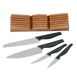 Chefkoch trifft Fackelmann Chefkoch trifft Fackelmann Messer-Set "Bonn" inkl. Schubladeneinsatz, 5-tlg – Produktbild 1 von 1