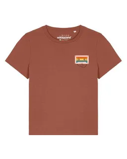 watapparel watapparel T-Shirt Frauen Rainbow Cassette – Produktbild 1 von 1