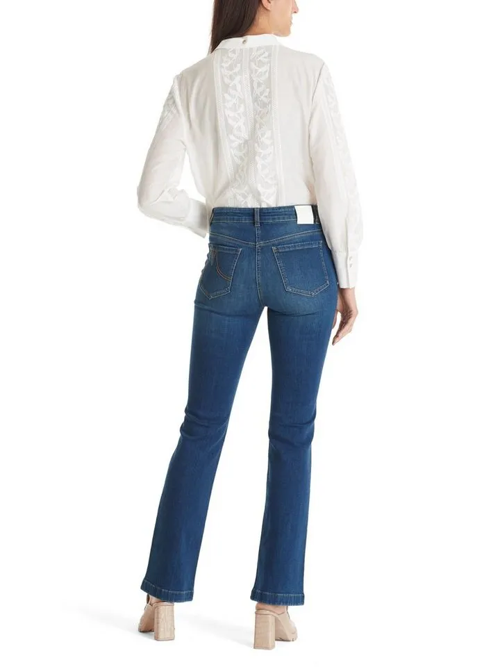 Marc Cain Marc Cain 5-Pocket-Jeans, Blau, – Produktbild 2 von 5