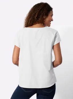 Witt Baumwollbluse ecru – Produktbild 1 von 1