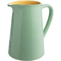 Tranquillo tranquillo Krug "GREEN CANDY" aus Steinzeug, 600 ml, 8 x Ø  16,5 cm, grün/gelb – Produktbild 1 von 1