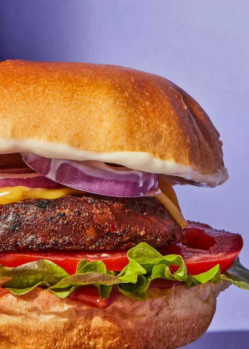 KoRo Veganer Bio Burger Shiitake und Paprika 12 x 160 g – Produktbild 5 von 5