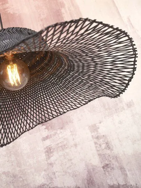 GOOD&MOJO GOOD&MOJO Stehlampe Ibiza S, Schwarz, – Produktbild 3 von 4