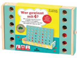moses. moses. Spiel "Wer gewinnt mit 4?" für zuhause und unterwegs – Produktbild 1 von 1